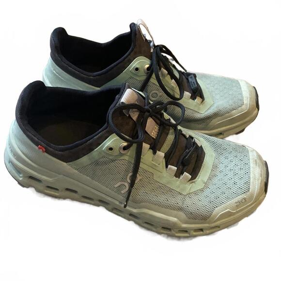 On Running Cloud Waterproof Running Shoes Women's 6.5 Green - Picture 5 of 9